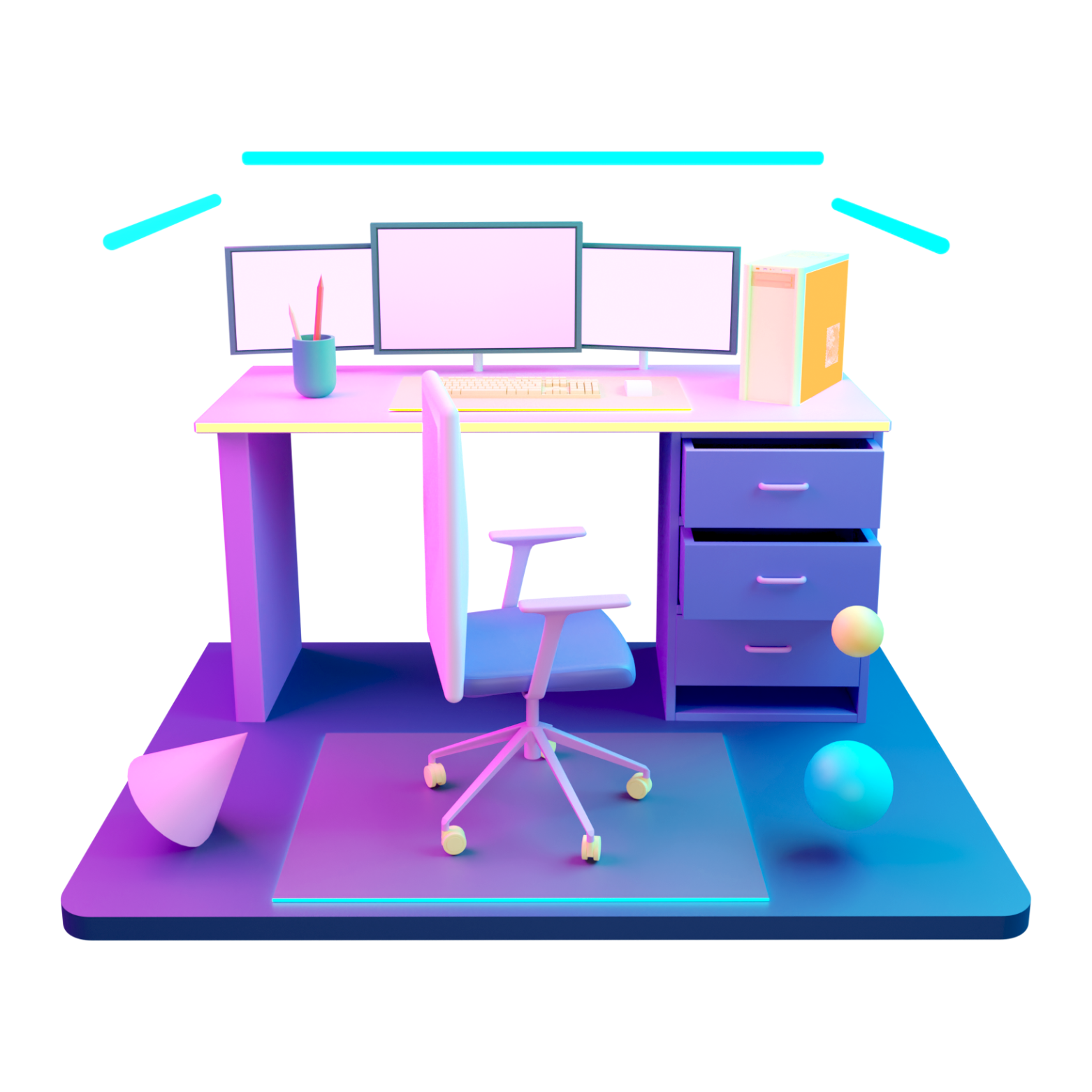 <span style="color:#9B3575">Digital Studio Setup   --></span>