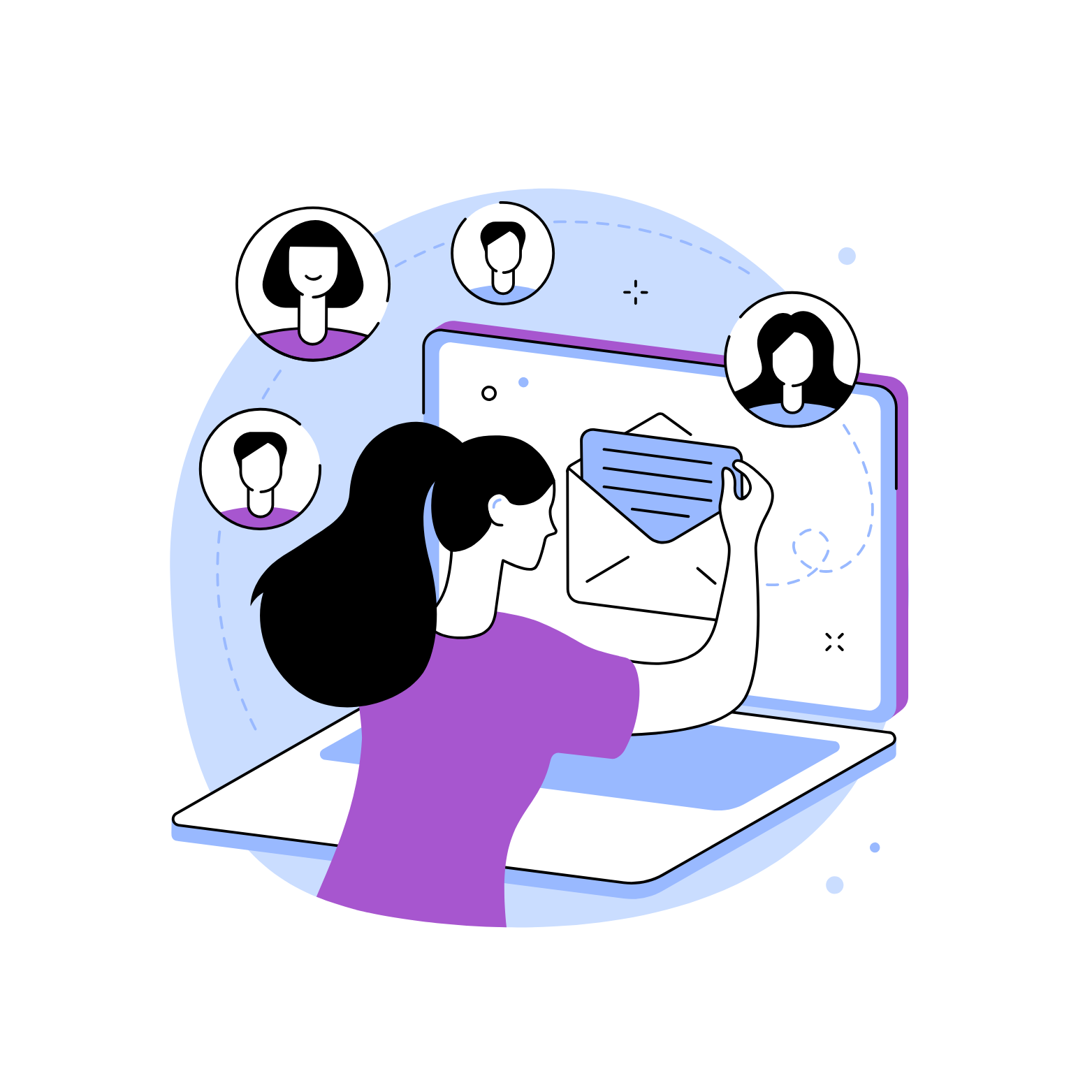 <span style="color:#9B3575">Email Marketing   --></span>